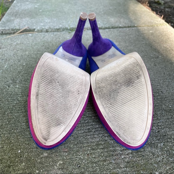 BRASH (Payless Shoes) 3 Tone Platform Pumps - Picture 3 of 5